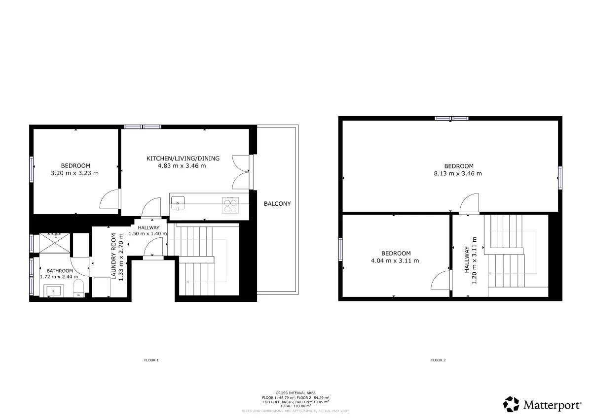 Půdorys apartmánu A.6