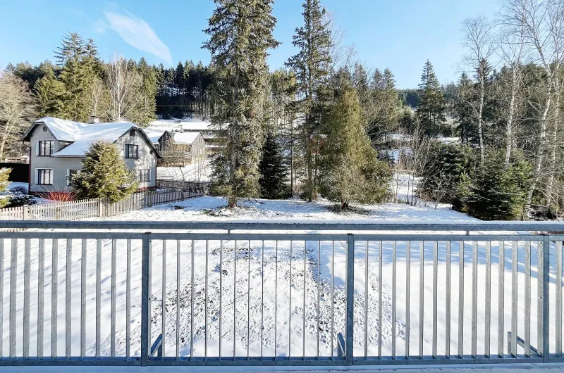 Kuchyňský kout s výhledem — apartmán A.1 — apartmán A.1
