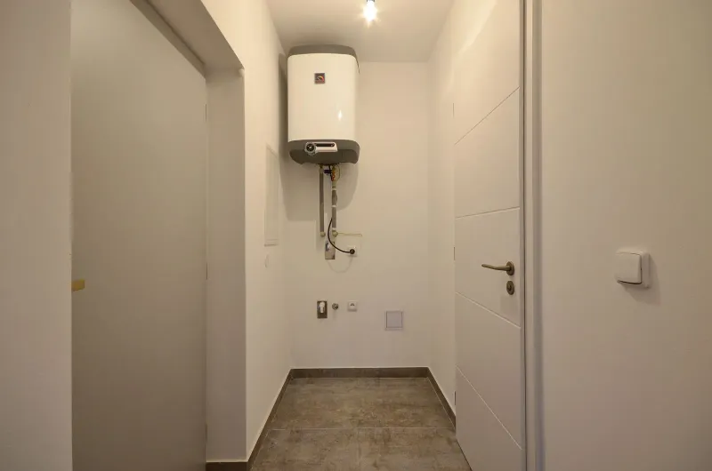 Ložnice s výhledem na les — apartmán A.2 — apartmán A.2