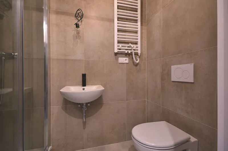 Terasa s výhledem na přírodu — apartmán A.2 — apartmán A.2