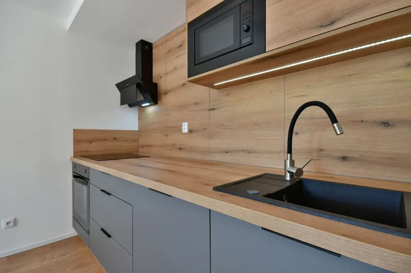 Vstupní prostor s designovými prvky — apartmán A.5 — apartmán A.5