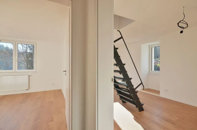 Kuchyňský kout s výhledem — apartmán A.5 — apartmán A.5