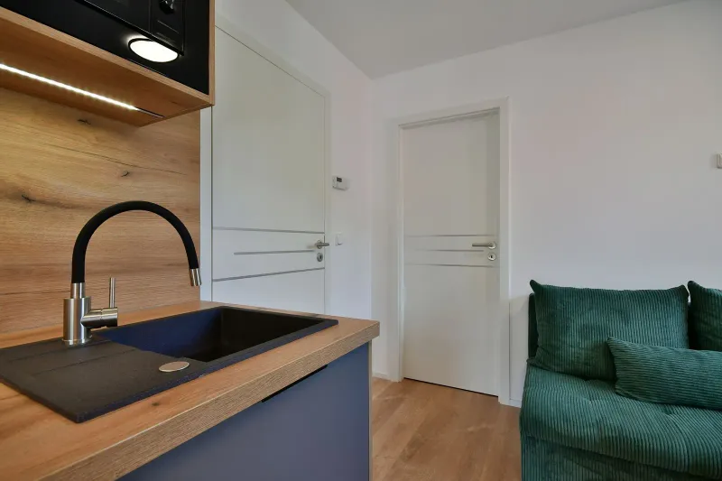 Ložnice detail — apartmán A.6 — apartmán A.6