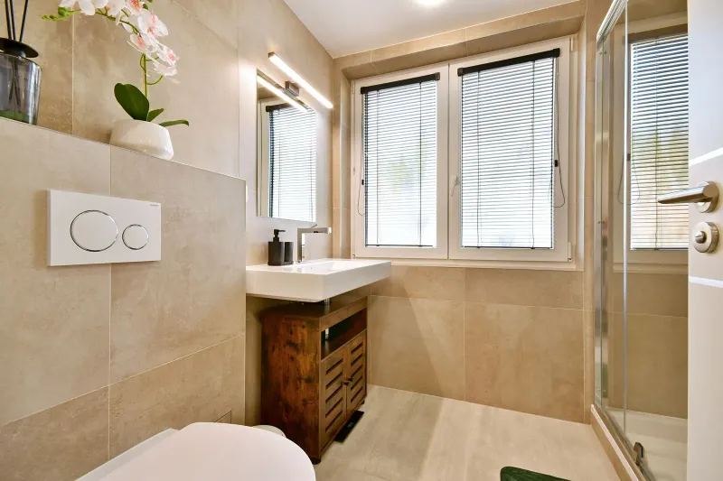 Terasa s výhledem na přírodu — apartmán A.6 — apartmán A.6