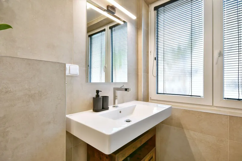 Obývací pokoj s designovým nábytkem — apartmán A.6 — apartmán A.6
